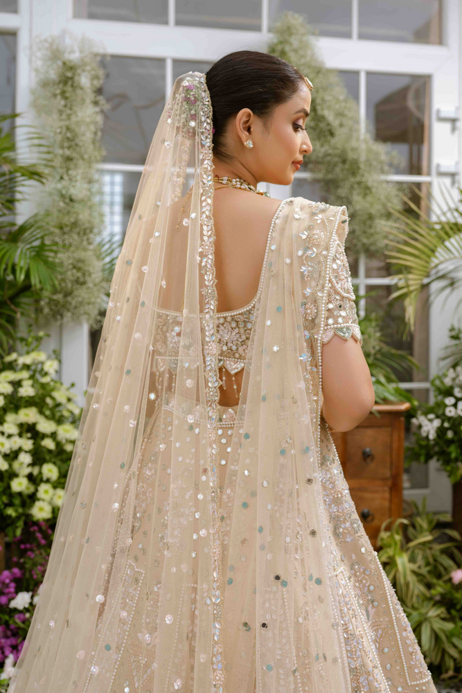 Load image into Gallery viewer, Nyra Garden Motif Lehenga
