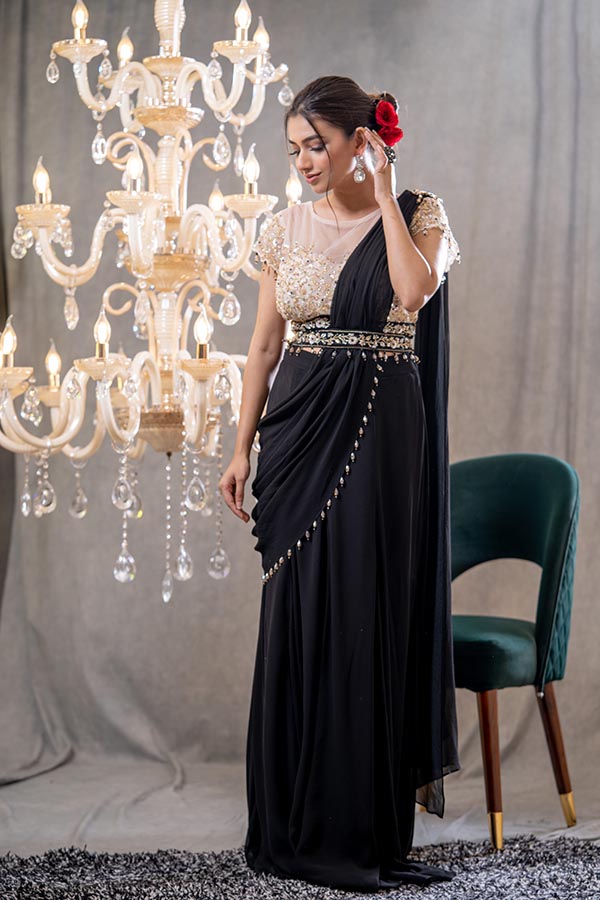 Update more than 151 latest designer saree gown best